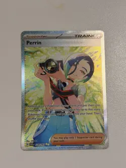 Perrin Holo Twilight Masquerade 220/167 SV06 NM Condition Pokemon TCG English - Image 1