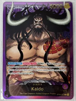 One Piece Premium Leader Collection Kaido ST04-001 (Alt Art / Parallel) - Sealed - Image 1