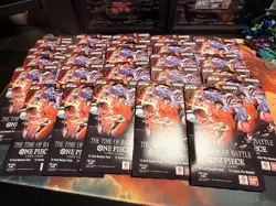 One Piece OP-16 The Time Of Battle Sleeved Booster Pack Lot Of 30 English - Image 1