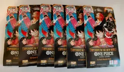 One Piece Op-09 Emperors In The New World Sleeved Booster Pack English Lot Of 6 - Image 1