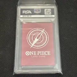 2025 ONE PIECE OP11-A FIST OF DIVINE SPEED ALTERNATE ART MONKEY D. LUFFY PSA 10 - Image 2