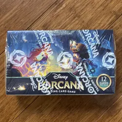 Disney Lorcana TCG S10 Whispers in the Well Booster Box New Sealed Ravensburger - Image 1