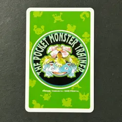 S7120 Venusaur 4 of Diamonds Green Charizard Deck Playing Poker Card Pokemon J3 - Image 2