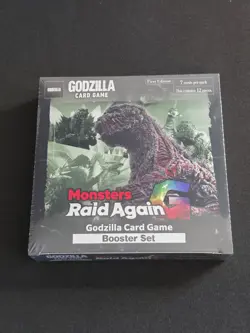 Godzilla Card Game: Monsters Raid Again Booster Box - Set 2 Sealed New - Image 1