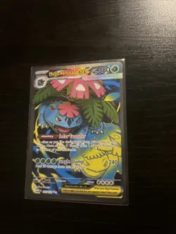 FAST SHIP! Mega Venusaur EX 155/132 Mega Evolution ENGLISH Pokemon TCG Card NM - Image 3