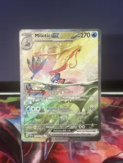 Pokemon TCG Milotic EX Special Illustration Rare Card 237/191 Surging Sparks NM - Image 1
