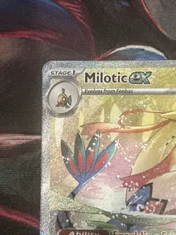 Pokemon TCG Milotic EX Special Illustration Rare Card 237/191 Surging Sparks NM - Image 3