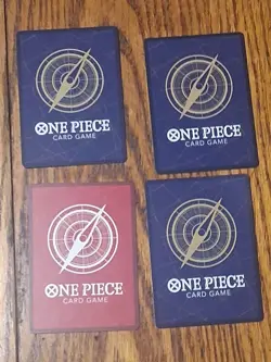 One Piece Monkey D. LUFFY 4 CARD LOT - Image 4