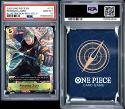 Roronoa Zoro (Illustration Box Vol.3) OP07-113 One Piece Promotion Cards PSA 10 - Image 3