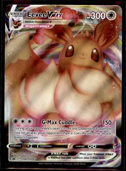Pokemon TCG - Eevee VMAX - Promo SWSH: Sword & Shield Promo Cards SWSH087 LP - Image 1