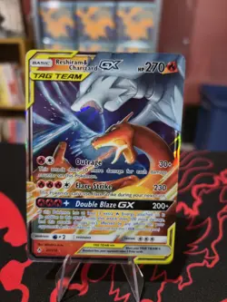 Reshiram & Charizard GX 20/214 SM Unbroken Bonds Ultra Rare Holo Pokemon Card - Image 1