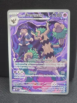 Pokemon Hop's Trevenant ASC 237/217 140 HP Full Art Holo Rare English TCG Card - Image 1