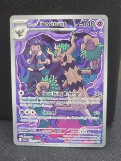 Pokemon Hop's Trevenant ASC 237/217 140 HP Full Art Holo Rare English TCG Card - Image 2