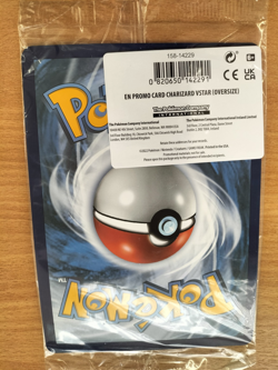 Pokemon Card Charizard VSTAR 2022 018/172 Brilliant Stars Oversize Promo SEALED - Image 2