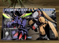 Digimon Adventure Playmat CCG DTCG Mat Metalgarurumon Trading Card Game Mat &Bag - Image 1