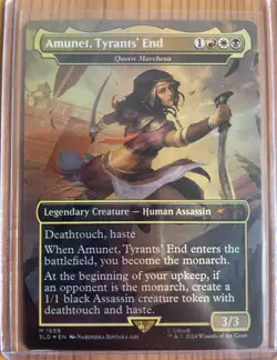 MTG Queen Marchesa Amunet Tyrant’s End SLD 1559 Assassin’s Creed NM - Image 1