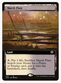 Marsh Flats (Extended Art) Modern Horizons 2 Regular - Image 1