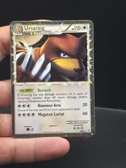 Ursaring Prime Holo Rare HG&SS Unleashed Pokemon Card 89/95 Nm - Image 2