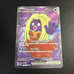 Pokemon TCG Card Jynx ex 191/165 Scarlet & Violet 151 Ultra Rare Full Art - NM - Image 1