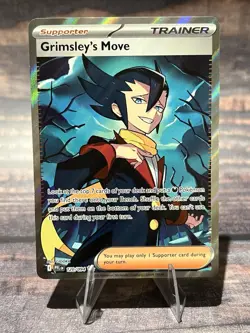 Grimsley's Move 120/094 Ultra Rare Me02: Phantasmal Flames Pokemon Card - Image 1