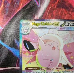 Mega Clefable ex 119/088 SIR Special Illustration Rare Full Art Pokemon NM/Mint - Image 2