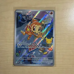 Pokemon TCG Chimchar MEP041 First Partner 30th Anniversary Black Star Promo NM - Image 1