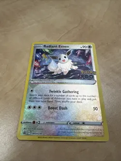 Pokemon Radiant Eevee SWSH230 Sword & Shield Promo - Image 1