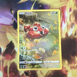 Pokemon Paras Full Art Holo Rare GG32/GG70 Crown Zenith GG Basic 70 HP - Image 3