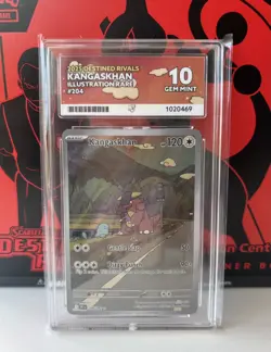 🌎 🚚 Kangaskhan IR #204 Destined Rivals ACE 10 Gem Mint Pokemon TCG English - Image 1