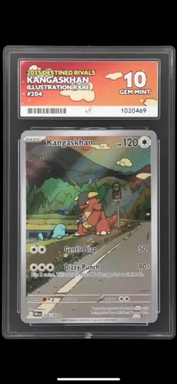 🌎 🚚 Kangaskhan IR #204 Destined Rivals ACE 10 Gem Mint Pokemon TCG English - Image 3