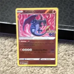 Radiant Charizard 011/078 Pokemon GO Radiant Rare Holo 160 HP - Image 1