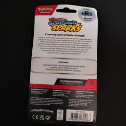 3 Pokemon Scarlet & Violet—Surging Sparks 1-Pack Blister Pachirisu Promo Coin - Image 4