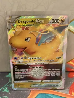 Dragonite VSTAR 050/078 Pokemon Go Pokemon 2022 LP - Image 1