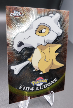 2000 Topps Chrome Series 2 - Pokemon Cubone #104 - Image 2
