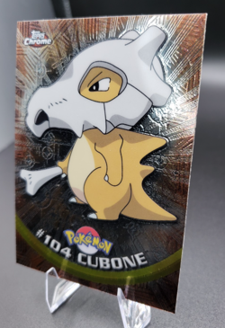 2000 Topps Chrome Series 2 - Pokemon Cubone #104 - Image 3