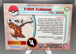 2000 Topps Chrome Series 2 - Pokemon Cubone #104 - Image 4