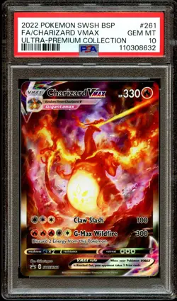 PSA 10 GEM MINT Charizard VMAX SWSH261 FULL ART PROMO SWSH 261 Pokemon Card 632 - Image 2