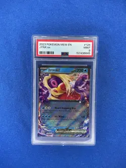 2023 Pokemon Mew En Jynx ex #124 PSA 9 Mint - Image 1