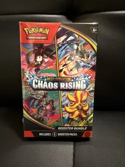 Lot Of 3 - Pokemon TCG Mega Evolutions Chaos Rising Booster Bundles - Image 2