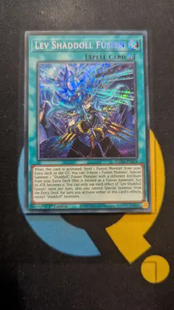 BLGG-EN024 Lev Shaddoll Fusion Secret Rare 1st Ed YuGiOh - Image 1
