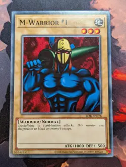 M-Warrior #1 LOB-EN076 - Common - 25th Anniversary - YuGiOh - VLP - Image 1