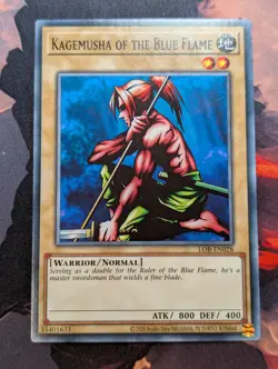 Kagemusha of the Blue Flame - LOB-EN028 - Common - 25th Anniversary - YuGiOh - Image 1