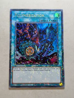 Yugioh Polymerization HAC1 EN022 Duel Terminal Ultra Rare 1st ED - Image 1