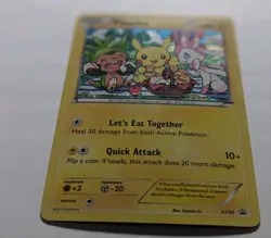 2016 POKEMON PIKACHU XY95 BLACK STAR PROMO XY BREAKPOINT SET PRE OWNED USED CARD - Image 3