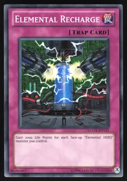 Elemental Recharge - LCGX-EN115 - Common - Unlimited Yugioh - Image 1