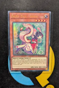 BLGG-EN067 Fairy Tail - Snow Ultra Rare 1st Ed YuGiOh - Image 1