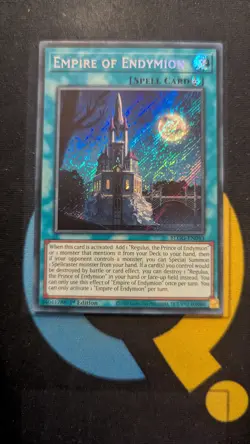 BLGG-EN043 Endymion Empire Secret Rare 1st Ed YuGiOh - Image 1