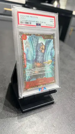 2023 One Piece Regional Championship Top 64 Jozu #OP02-008 PSA 9 - Image 3