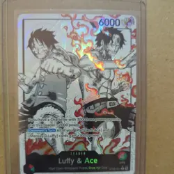 ST30-001 Luffy & Ace (Parallel) ENGLISH Description - Image 1