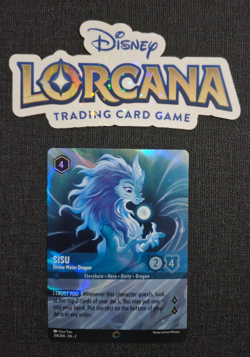 Disney Lorcana RoTF Floodborn Enchanted Sisu Divine Dragon EN NM Rare - Image 1